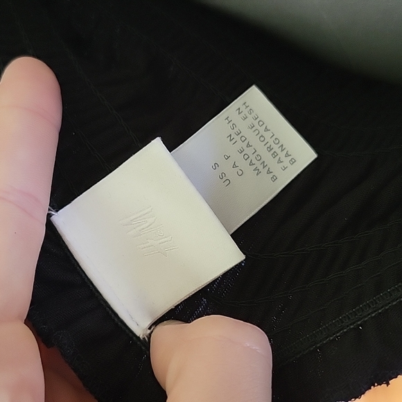 H&M Black Fitted Midi Dress - Picture 9 of 9